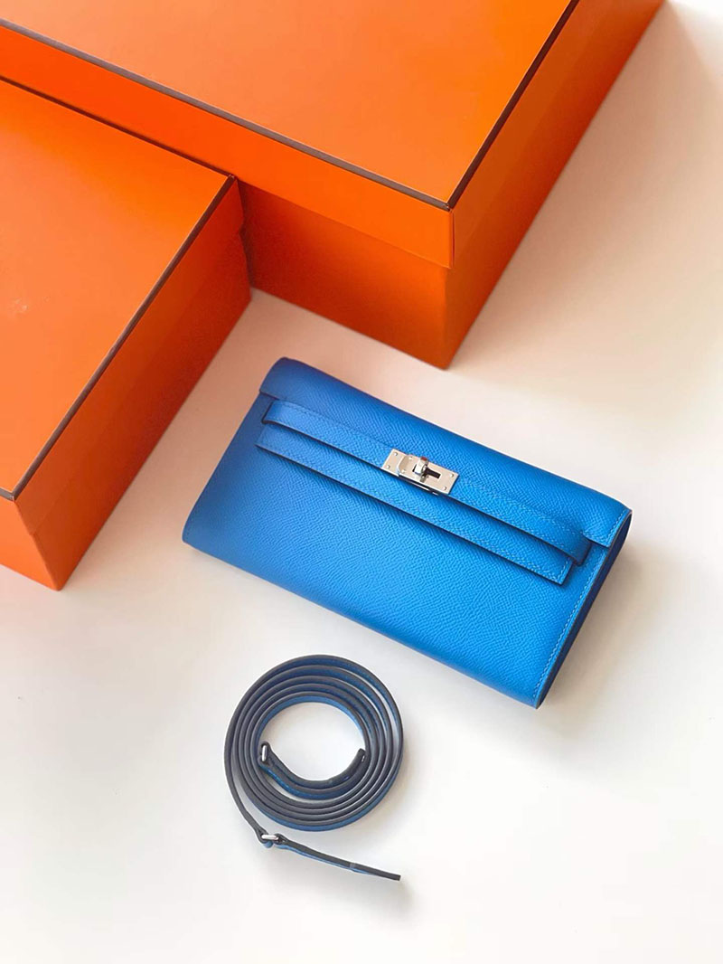 エルメス ケリートゥー・ゴー HERMES ケリーウォレット ロング トゥーゴー ヴォーエプソン 39色から選べます 2634583 ケリーウォレット ロング 定価 - 画像 (4)