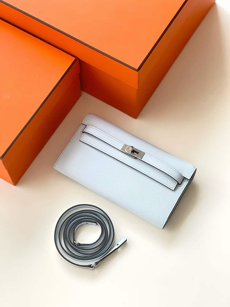 エルメス ケリートゥー・ゴー HERMES ケリーウォレット ロング トゥーゴー ヴォーエプソン 39色から選べます 2634583 ケリーウォレット ロング 定価 - 画像 (3)