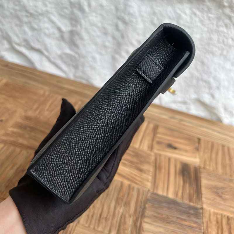 エルメスコピーの通販 HERMES 定価 ケリーエラン ブラック ヴォーエプソン ゴールド金具 H085208CC89 ケリーエラン 黒 - 画像 (6)