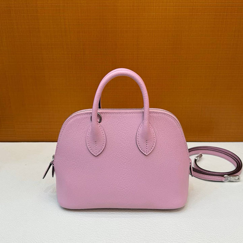エルメスコピー通販 HERMES ボリード1923 ミニ モーヴシルベストル シェブルミゾル シルバー金具 H073444CKX9 エルメス ボリード ミニサイズ - 画像 (9)