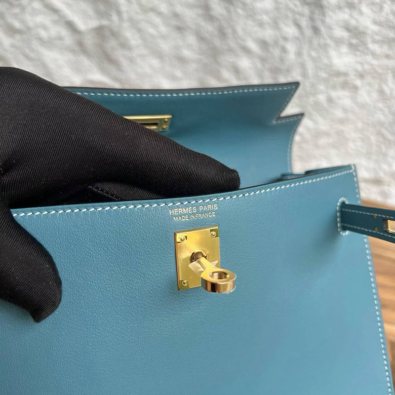エルメスコピー通販 HERMES ケリーダンス2 ニューブルージーン スイフト ゴールド金具 H078402CCD2 エルメス リュック 公式 - 画像 (4)