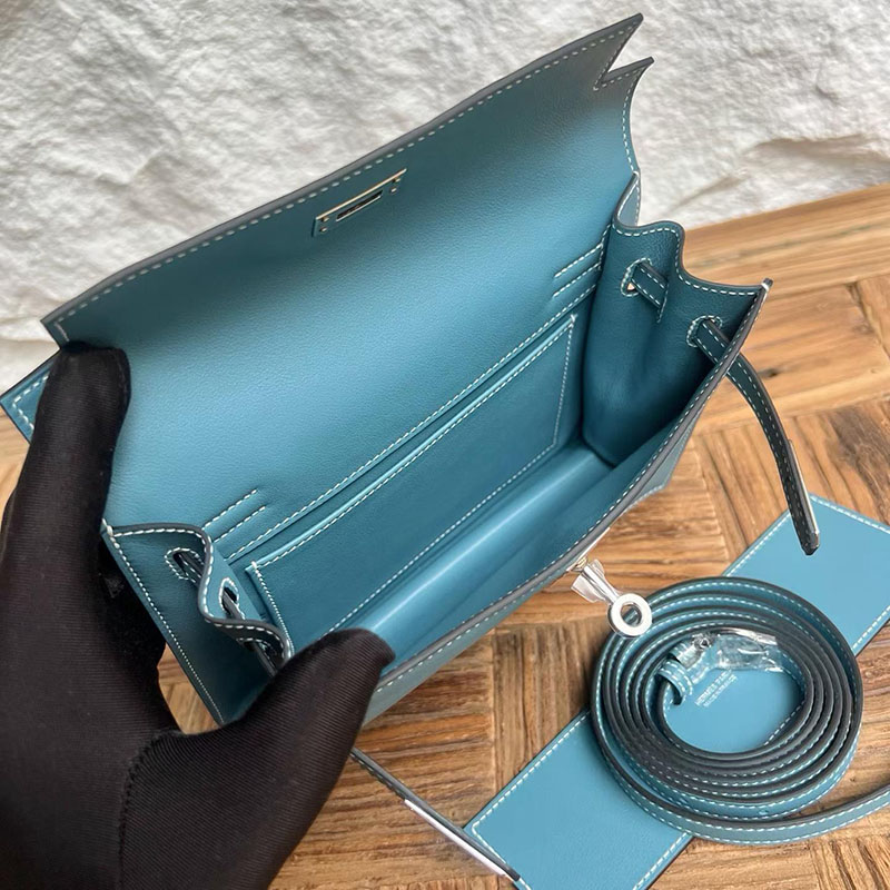 エルメスコピー通販 HERMES ケリーダンス2 ニューブルージーン スイフト シルバー金具 H078402CKD2 ケリーダンス 定価 - 画像 (5)