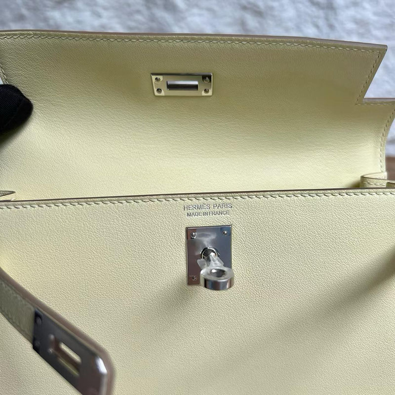 エルメスコピー通販 HERMES ケリーダンス2 ジョーヌミルトン スイフト シルバー金具 H078402CKI8 ケリーダンス 値段 - 画像 (3)