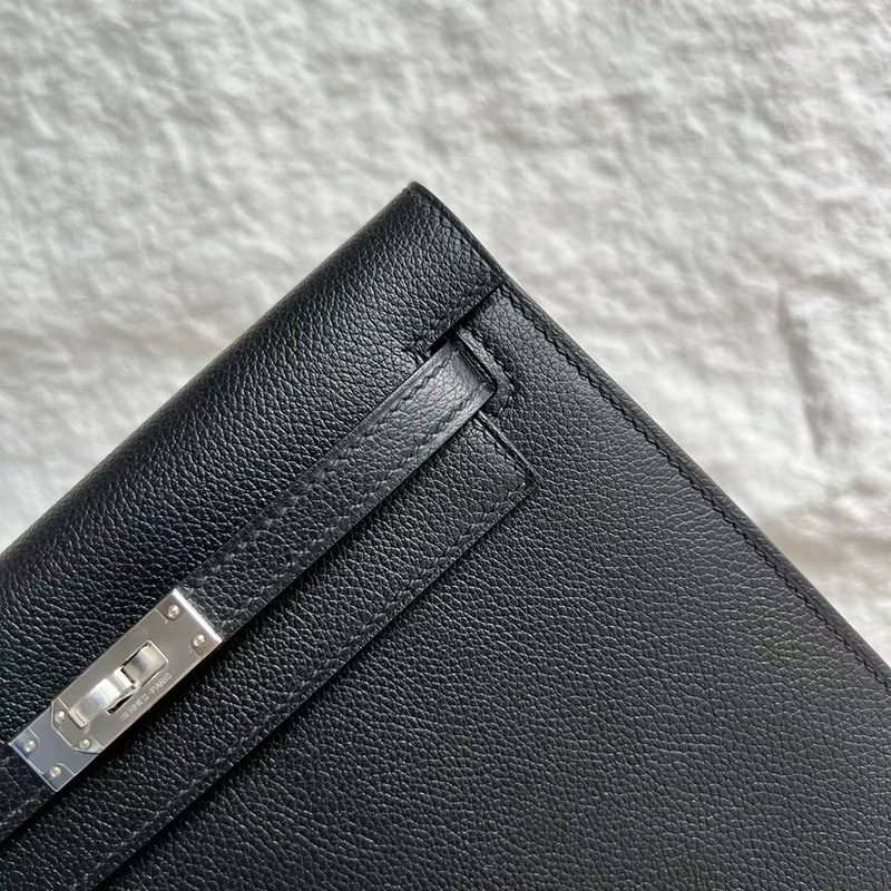 エルメスコピー通販 HERMES ケリーダンス2 黒 ブラック エバーカラー シルバー金具 H076241CK89 エルメス ケリーダンス2 - 画像 (9)