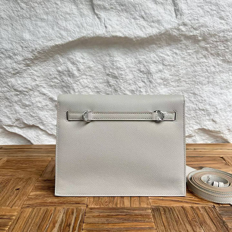 エルメスコピー通販 HERMES ケリーダンス2 パールグレー エバーカラー シルバー金具 H076241CK80 エルメス ケリーダンス - 画像 (8)