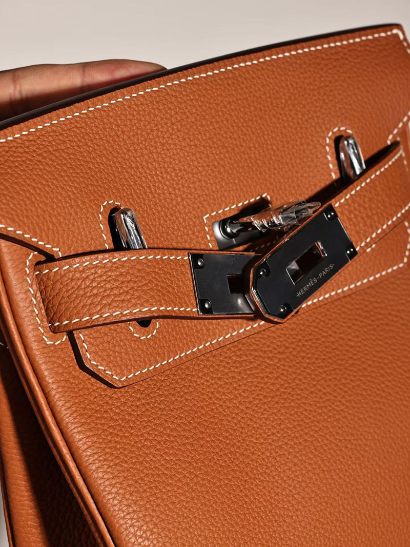エルメスコピー通販 HERMES ケリーアッカド PM Hac a Dos ゴールド トゴ シルバー金具 H083589CK37 ケリー アッカド PM 定価 - 画像 (6)