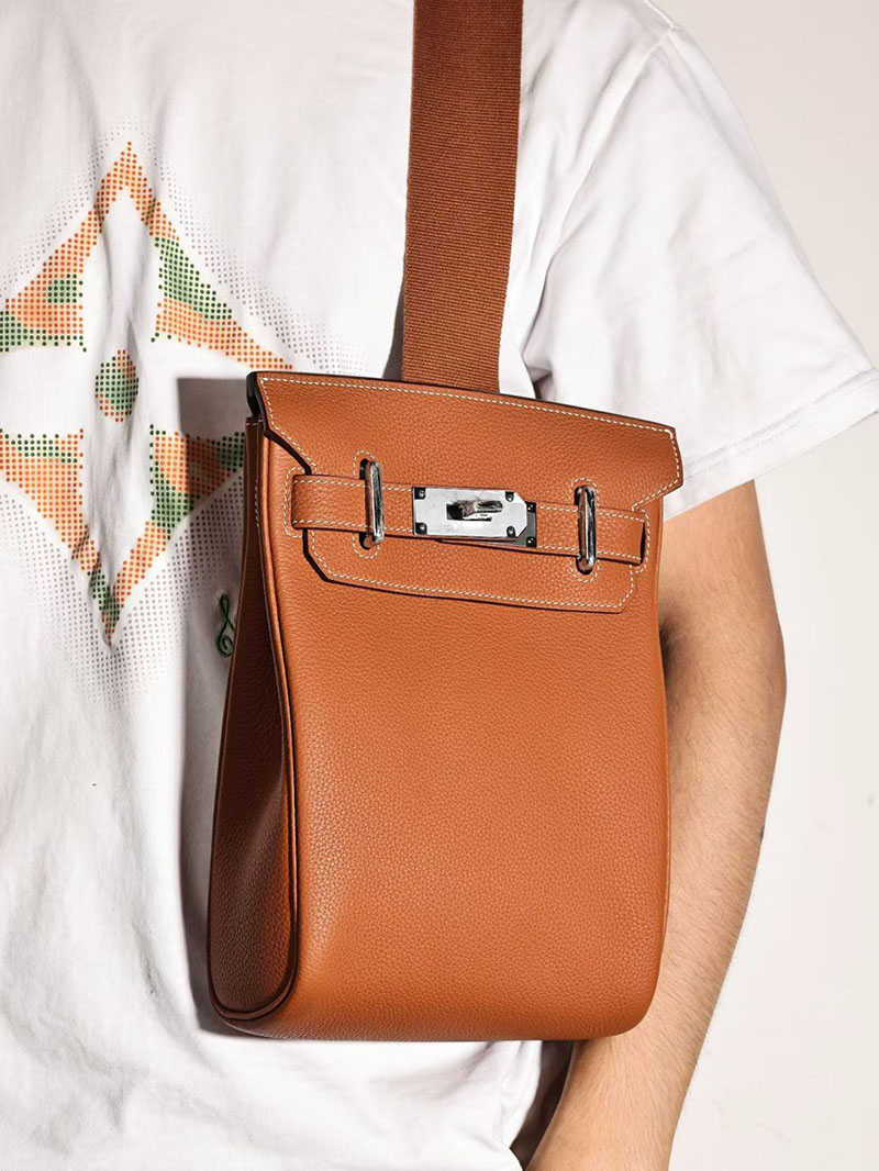 エルメスコピー通販 HERMES ケリーアッカド PM Hac a Dos ゴールド トゴ シルバー金具 H083589CK37 ケリー アッカド PM 定価 - 画像 (2)