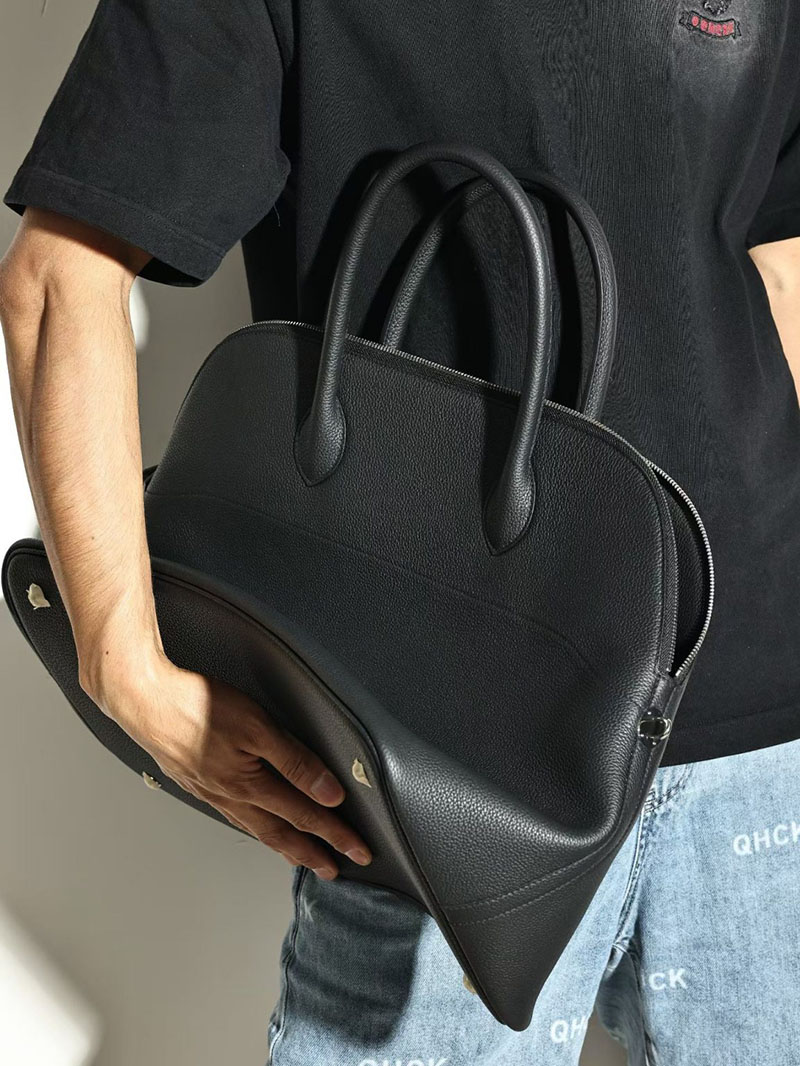 エルメスコピー通販 HERMES ボリード リラックス 45 黒 ブラック トゴ シルバー金具 2634634 ボリードリラックス 定価 - 画像 (2)