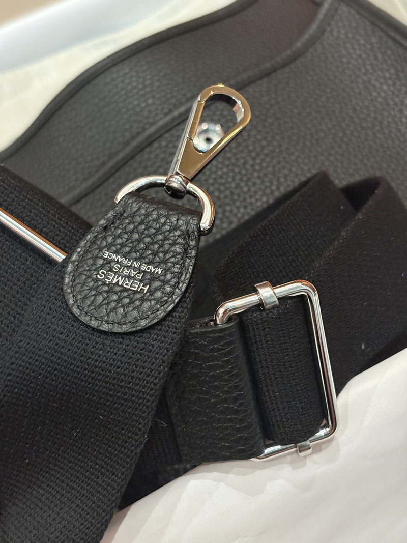 エルメスコピー通販 HERMES エヴリン3 23 黒 ブラック トリヨンクレマンス シルバー金具 H087941CK89 エルメス エヴリン 23 - 画像 (7)