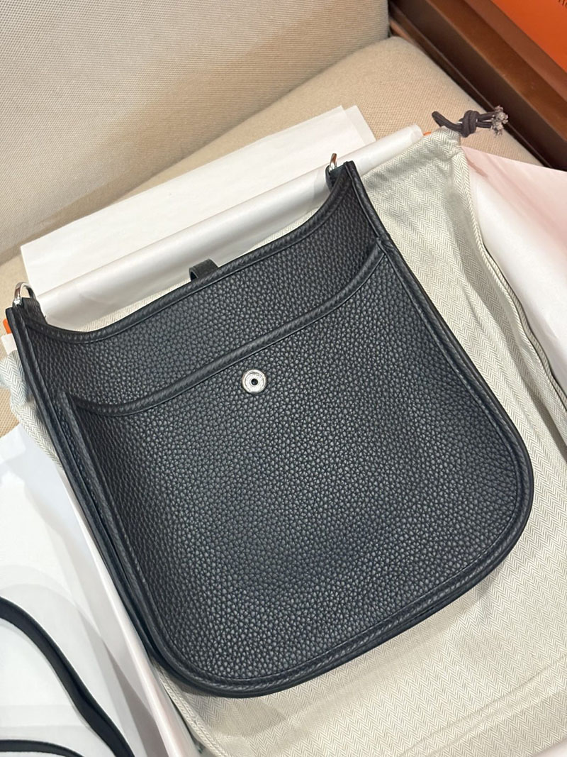 エルメスコピー通販 HERMES エヴリン3 23 黒 ブラック トリヨンクレマンス シルバー金具 H087941CK89 エルメス エヴリン 23 - 画像 (3)
