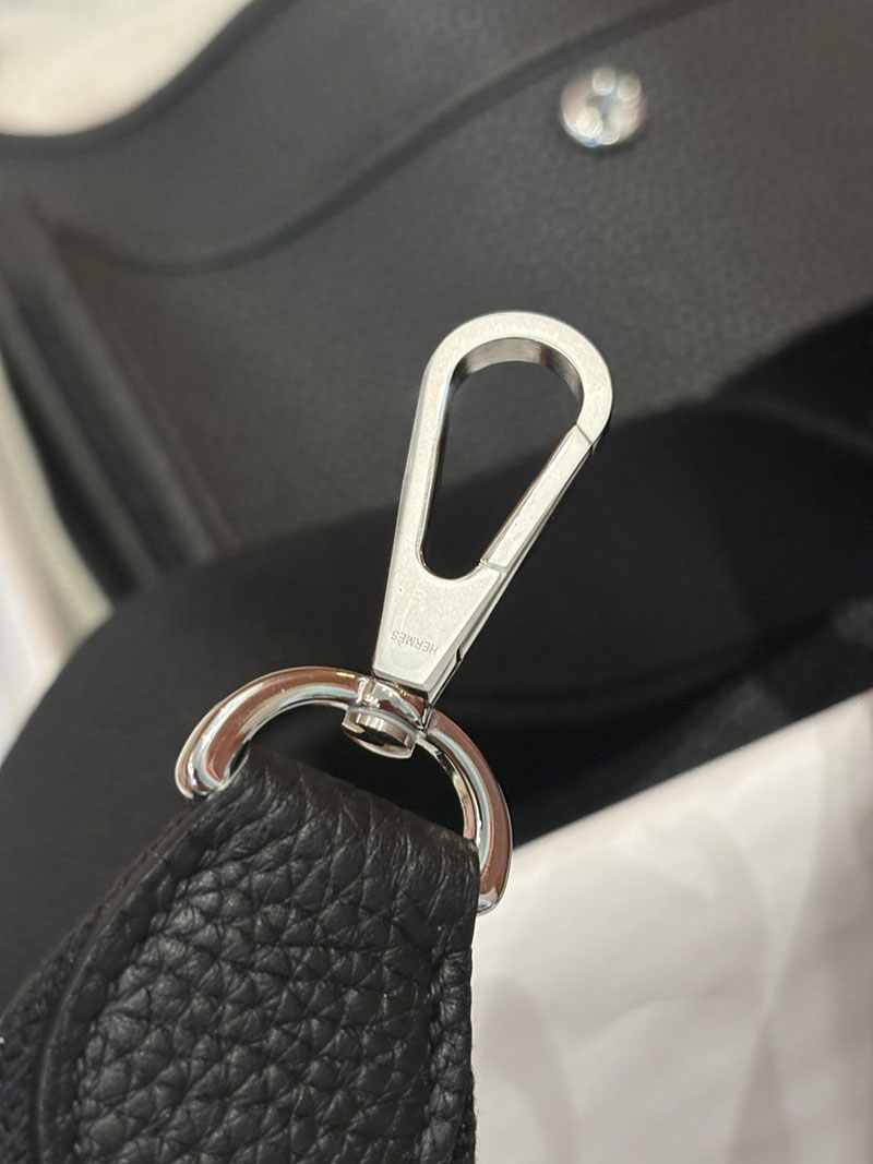 エルメスコピー通販 HERMES エヴリン3 23 黒 ブラック トリヨンクレマンス シルバー金具 H087941CK89 エルメス エヴリン 23 - 画像 (2)