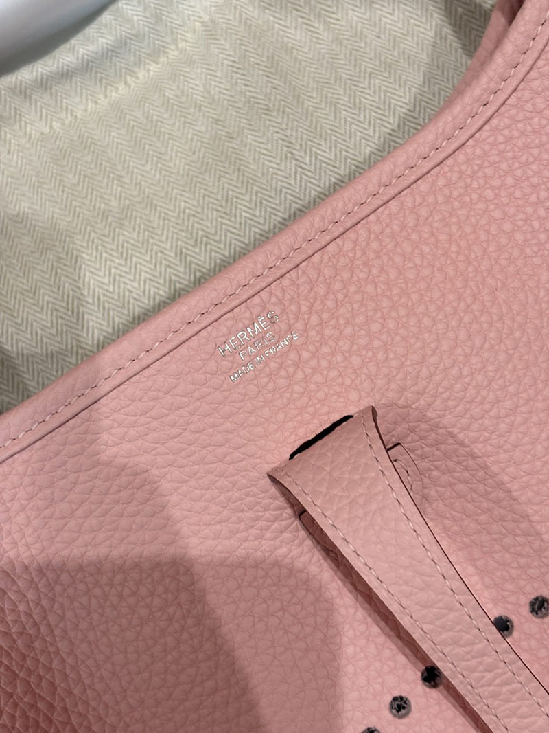 エルメスコピー通販 HERMES エヴリン3 23 ローズサクラ トリヨンクレマンス シルバー金具 H087941CK3Q エルメス エヴリン 定価 - 画像 (3)
