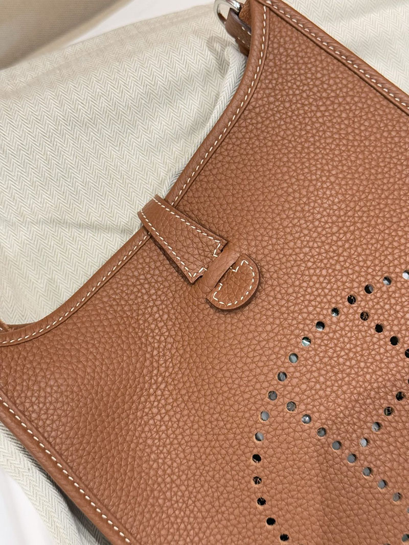 エルメスコピー通販 HERMES エヴリン3 23 ゴールド トリヨンクレマンス シルバー金具 H087941CK37 エルメス ショルダーバッグ レディース - 画像 (6)