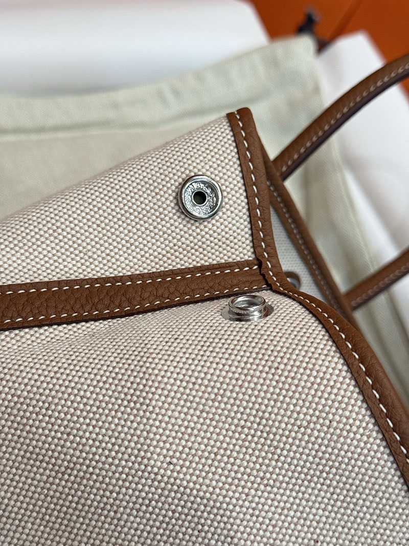 エルメスコピー通販 HERMES ネオ・ガーデン 23 ゴールド ネゴンダ/トワルアッシュ シルバー金具 H084532CK37 エルメス トートバッグ 公式 - 画像 (9)