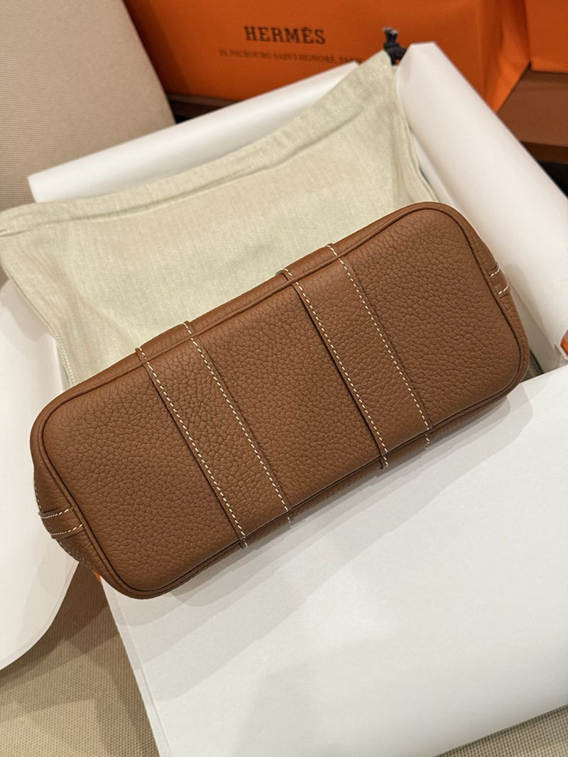 エルメスコピー通販 HERMES ネオ・ガーデン 23 ゴールド ネゴンダ/トワルアッシュ シルバー金具 H084532CK37 エルメス トートバッグ 公式 - 画像 (5)