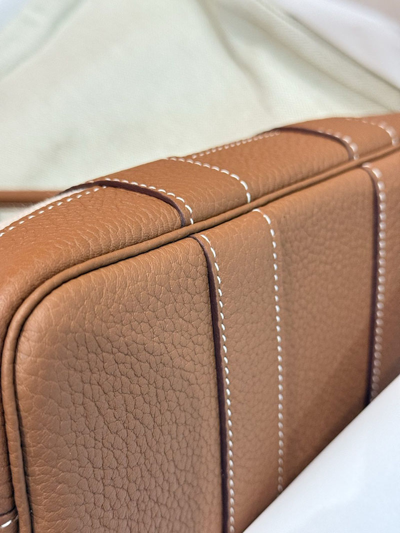 エルメスコピー通販 HERMES ネオ・ガーデン 23 ゴールド ネゴンダ/トワルアッシュ シルバー金具 H084532CK37 エルメス トートバッグ 公式 - 画像 (4)