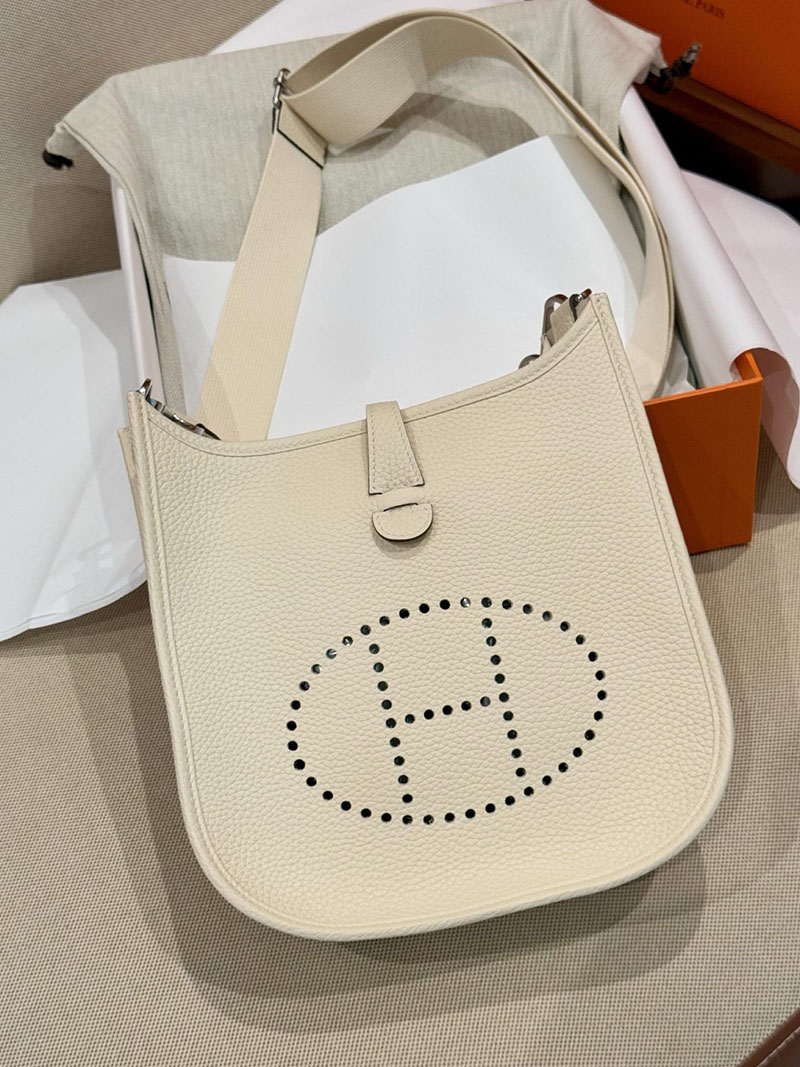 エルメスコピー通販 HERMES エヴリン3 23 クレ トリヨンクレマンス シルバー金具 H087941CK10 エルメス ショルダーバッグ エブリン - 画像 (10)