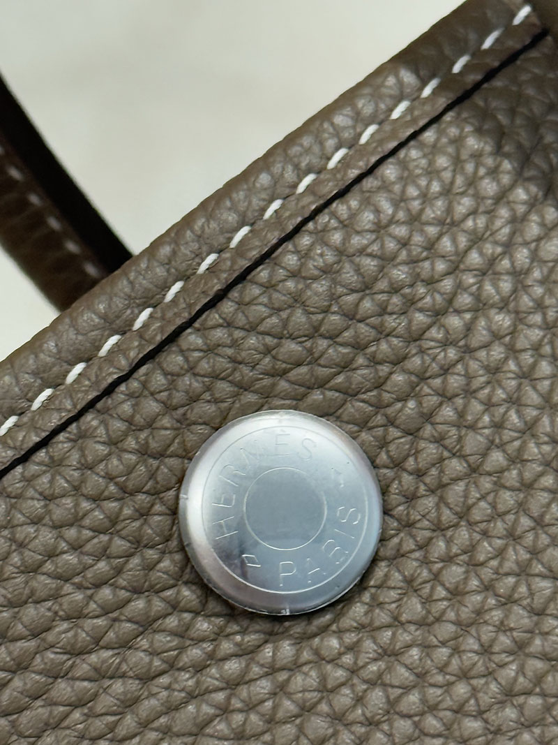 エルメスコピー通販 HERMES ネオ・ガーデン 23 エトゥープ ネゴンダ シルバー金具 H084533CK18 レディース エルメス トートバッグ - 画像 (9)