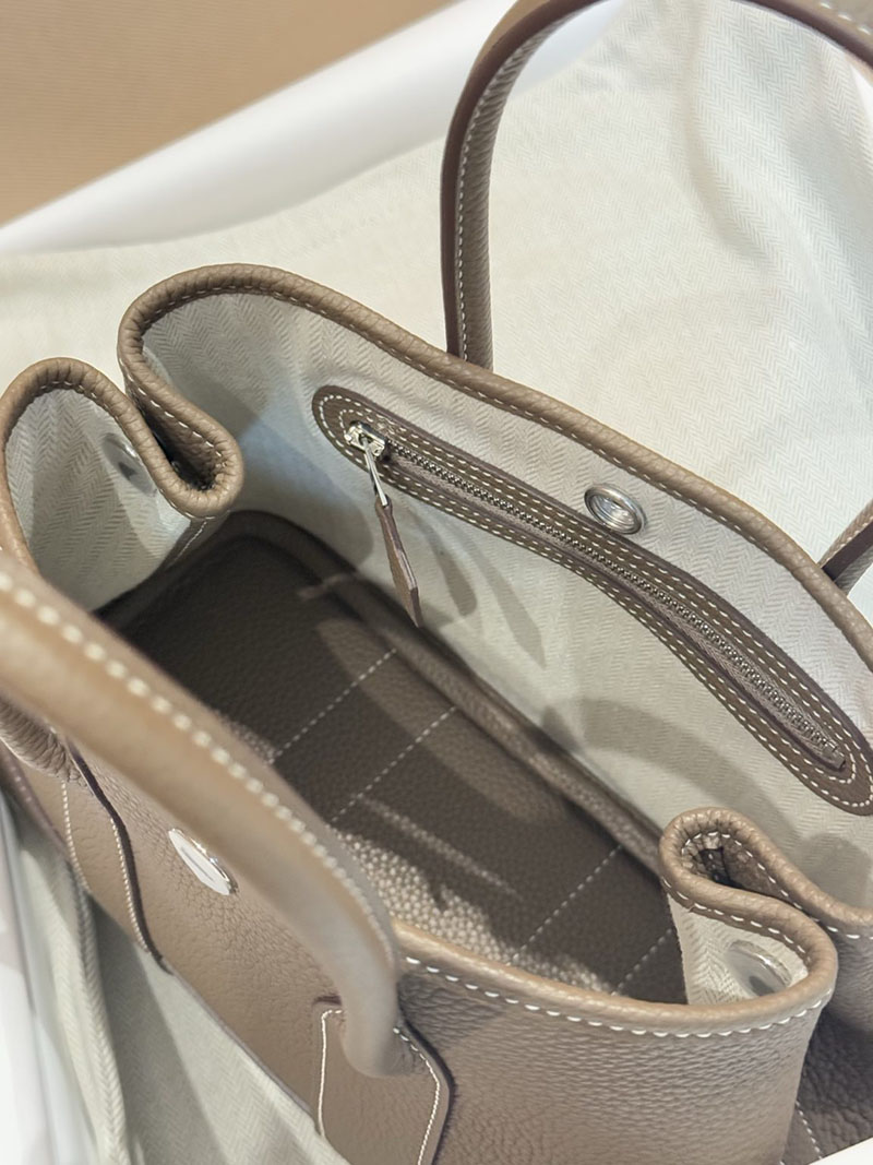 エルメスコピー通販 HERMES ネオ・ガーデン 23 エトゥープ ネゴンダ シルバー金具 H084533CK18 レディース エルメス トートバッグ - 画像 (6)