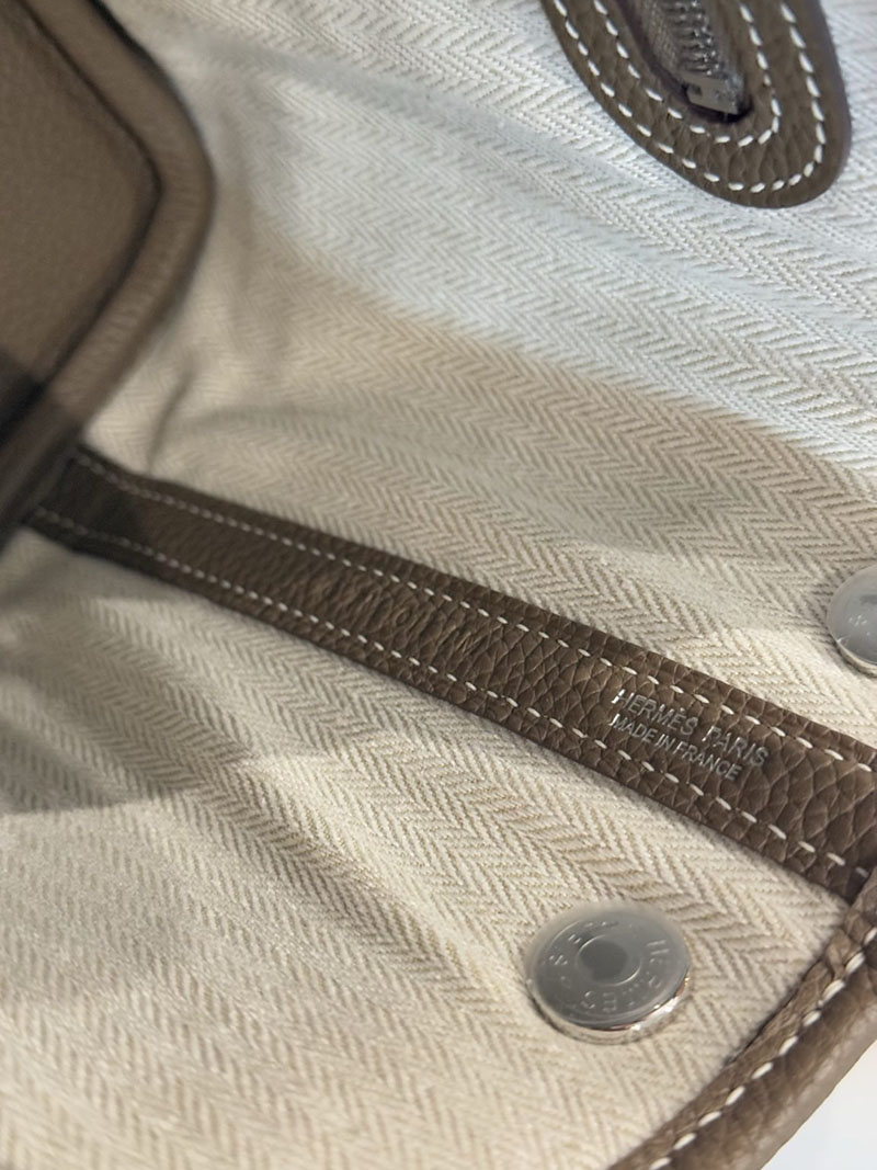 エルメスコピー通販 HERMES ネオ・ガーデン 23 エトゥープ ネゴンダ シルバー金具 H084533CK18 レディース エルメス トートバッグ - 画像 (2)