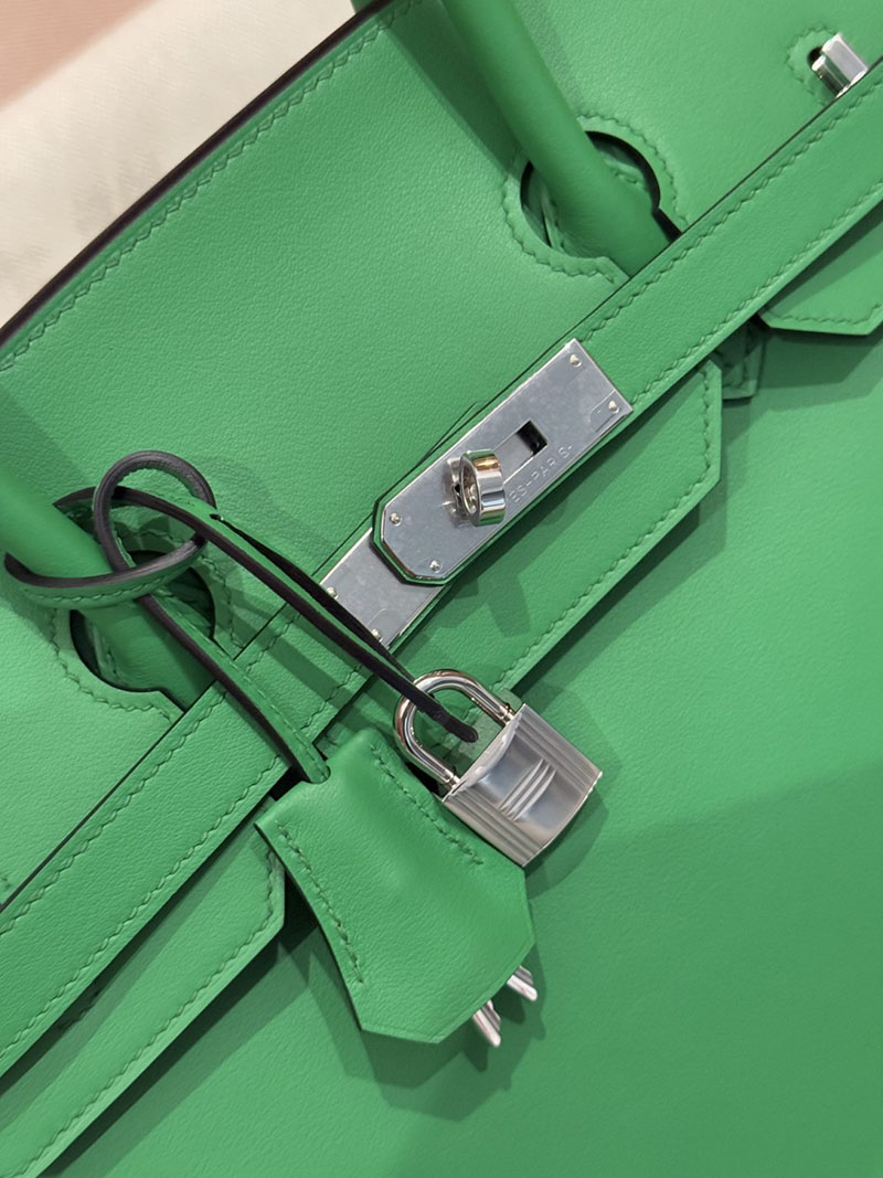 エルメスコピー通販 HERMES バーキン35 バンブー スイフト シルバー金具 H043955CK1K エルメス バーキン35 新品 - 画像 (6)