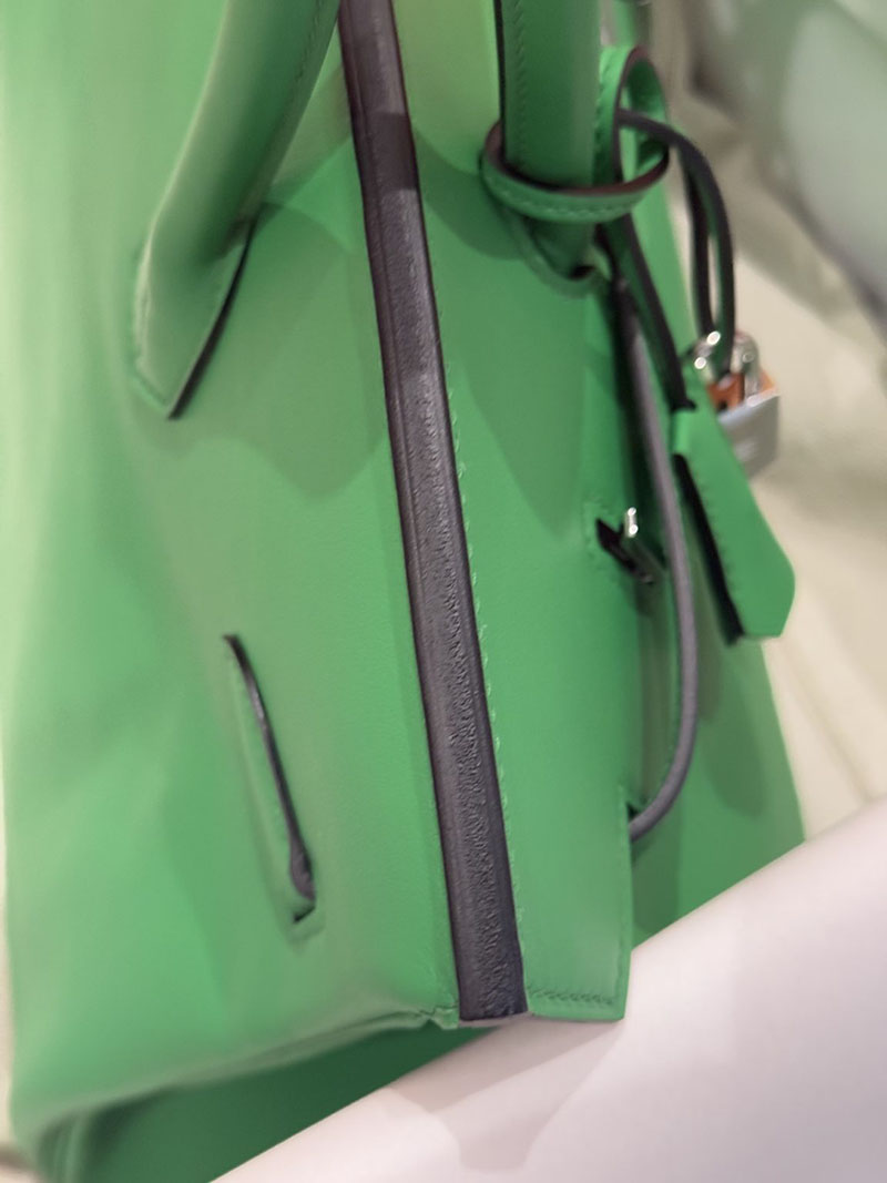 エルメスコピー通販 HERMES バーキン35 バンブー スイフト シルバー金具 H043955CK1K エルメス バーキン35 新品 - 画像 (2)