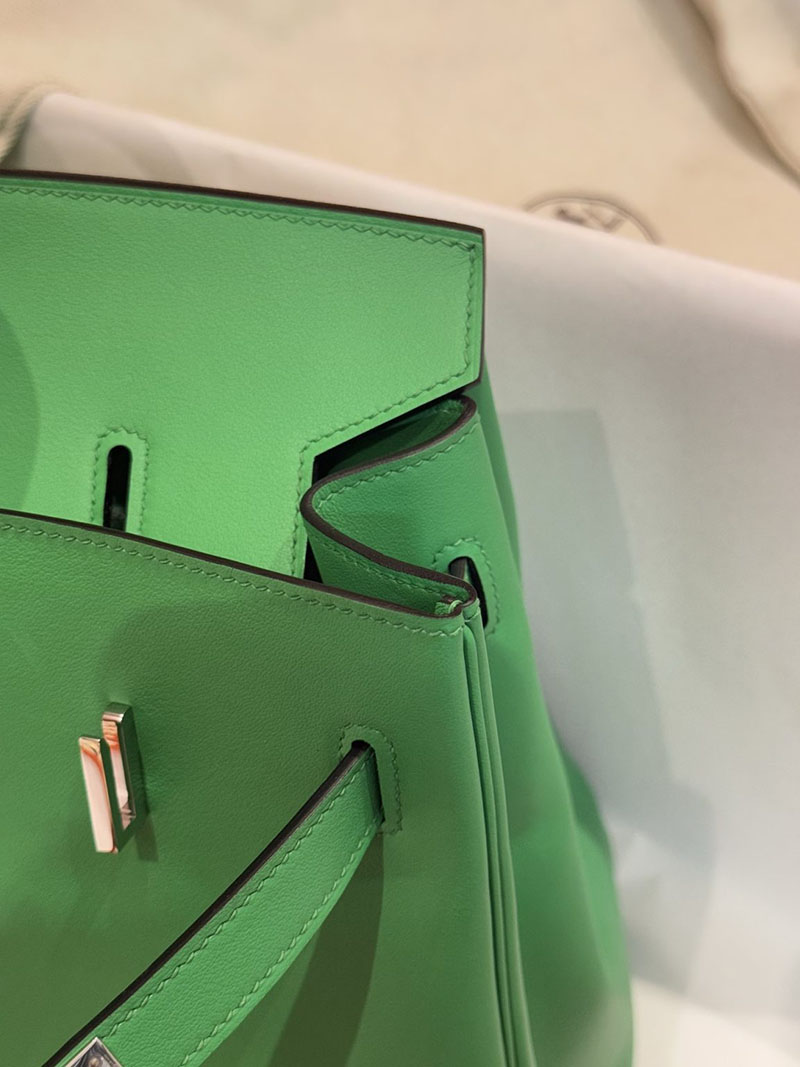 エルメスコピー通販 HERMES バーキン35 バンブー スイフト シルバー金具 H043955CK1K エルメス バーキン35 新品 - 画像 (12)