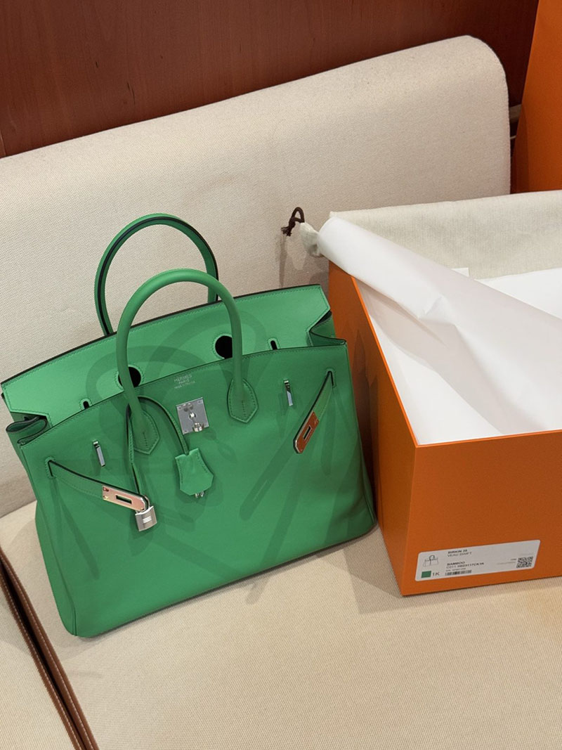 エルメスコピー通販 HERMES バーキン35 バンブー スイフト シルバー金具 H043955CK1K エルメス バーキン35 新品 - 画像 (11)
