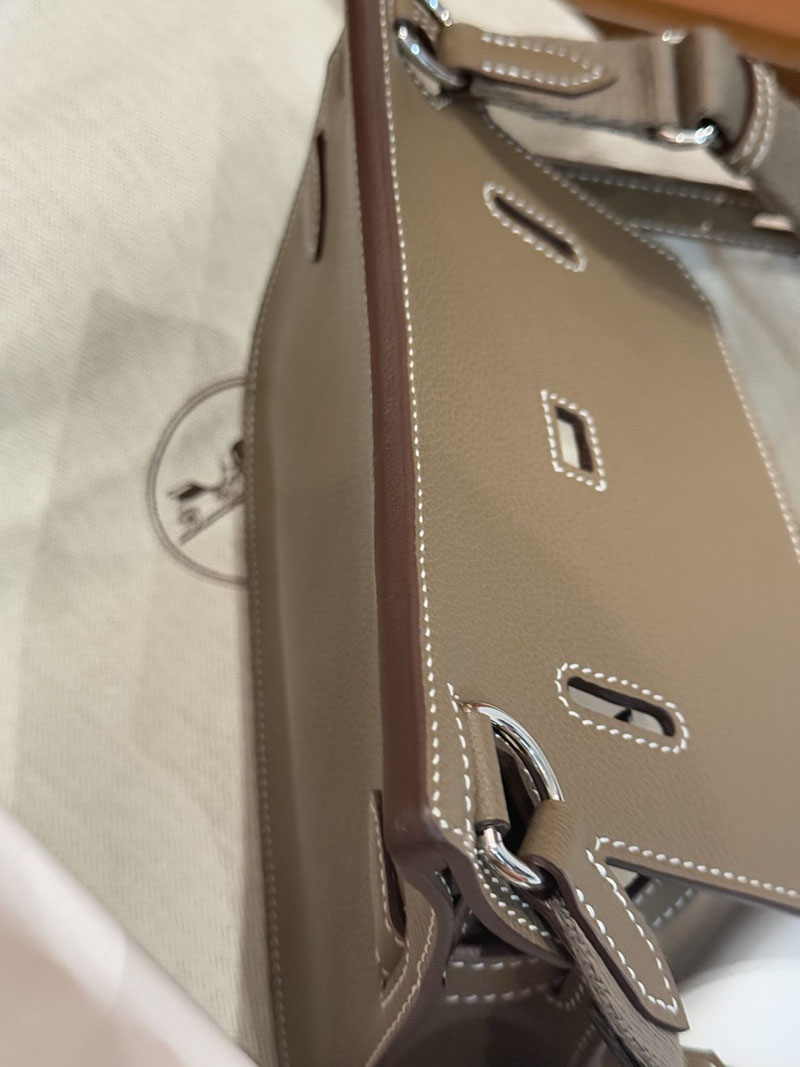 エルメスコピー通販 HERMES ジプシエール ミニ エトゥープ エバーカラー シルバー金具 H084047CK18 ジプシエール ミニ 人気 - 画像 (6)