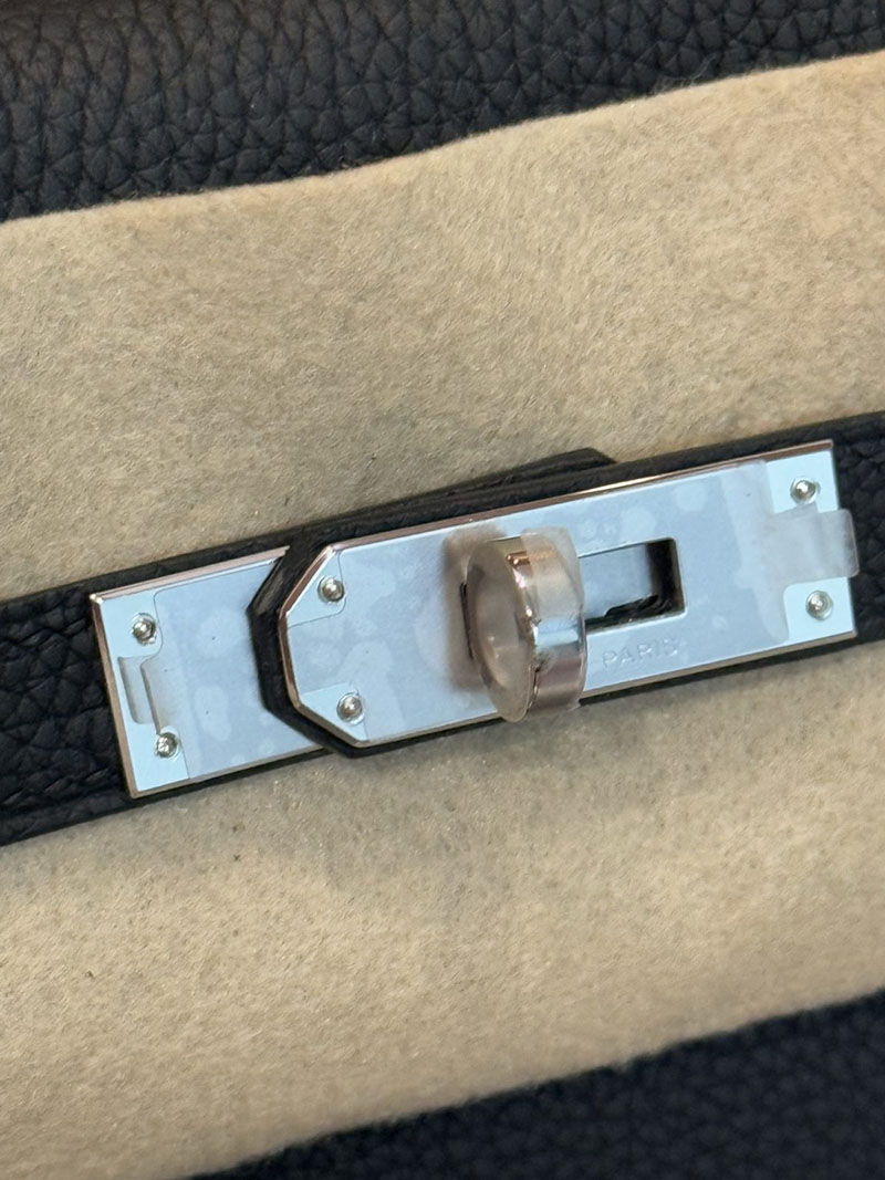 エルメスコピー通販 HERMES エルメス ケリーアド PM 黒 ブラック エバーカラー シルバー金具 H076241CK89 エルメス ケリーアド - 画像 (2)