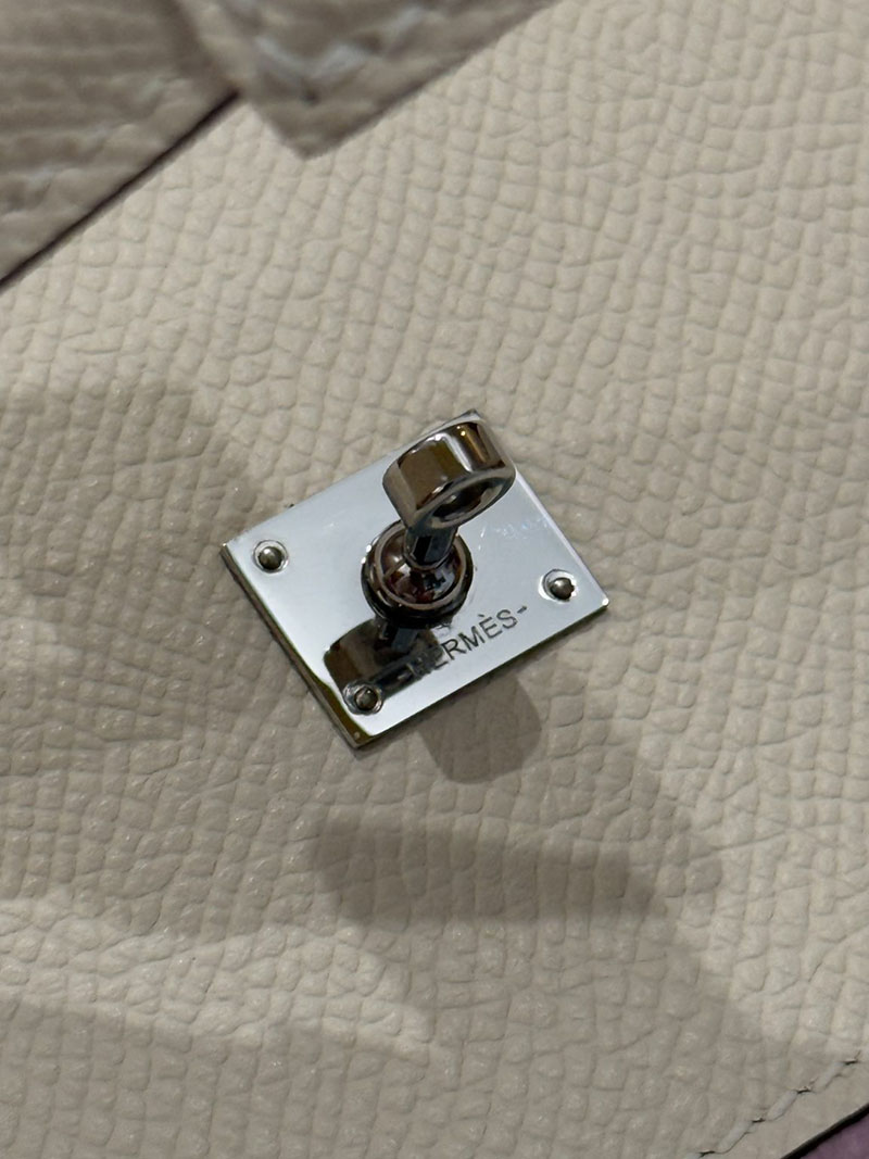 エルメスコピー通販 HERMES ケリードール ピクト ナタ/ライム/チャイ/モーヴシルベストル エプソン シルバー金具 2634680 ケリー バッグ 新作 - 画像 (11)