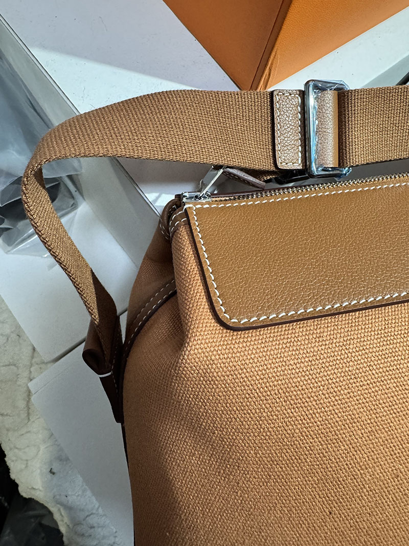 エルメス メンズバッグ HERMES R.M.S 12H bag フール トゥ バッグ デゼール/セサミ トワルアッシュ シルバー金具 2634711 エルメス バッグ 人気ランキング - 画像 (8)
