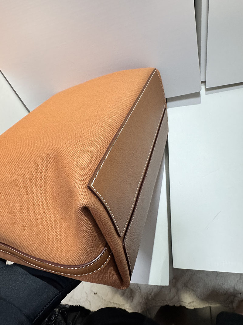 エルメス メンズバッグ HERMES R.M.S 12H bag フール トゥ バッグ デゼール/セサミ トワルアッシュ シルバー金具 2634711 エルメス バッグ 人気ランキング - 画像 (4)