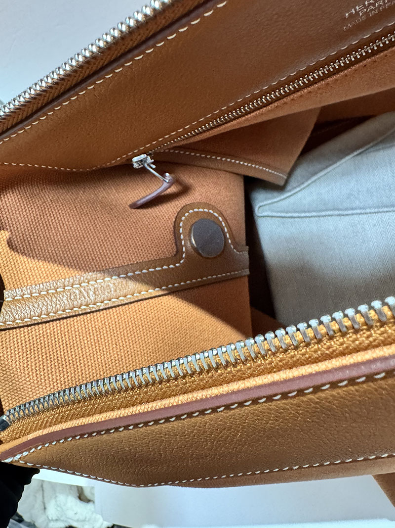 エルメス メンズバッグ HERMES R.M.S 12H bag フール トゥ バッグ デゼール/セサミ トワルアッシュ シルバー金具 2634711 エルメス バッグ 人気ランキング - 画像 (2)