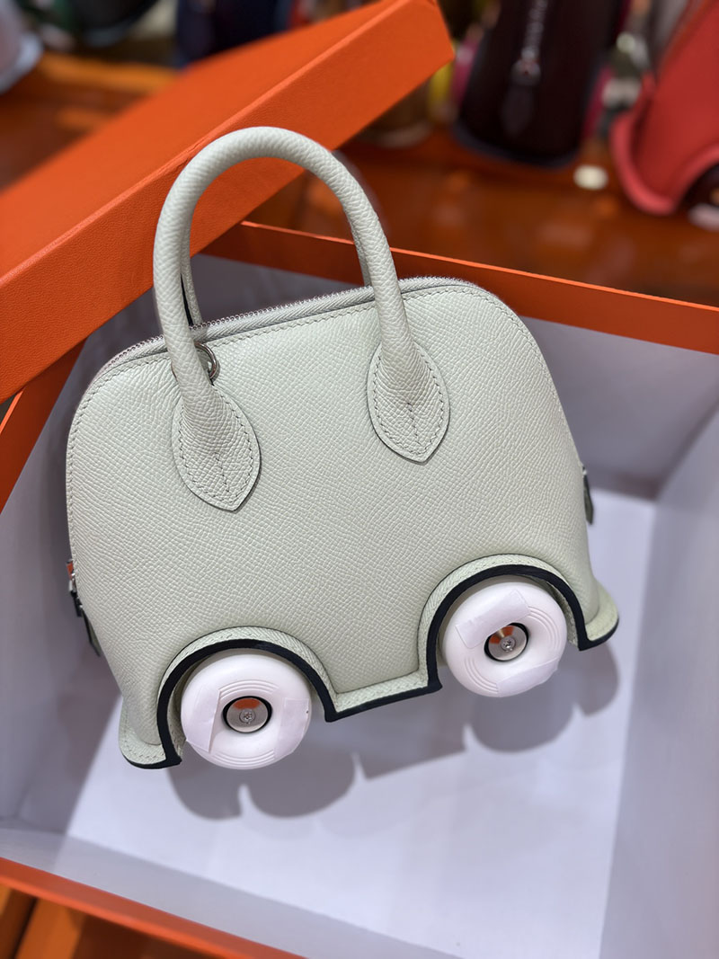 エルメスコピー通販 HERMES ボリードオンホイールズ ミニ クレ ヴォーエプソン シルバー金具 2634716 ボリード オン ホイールズ - 画像 (5)