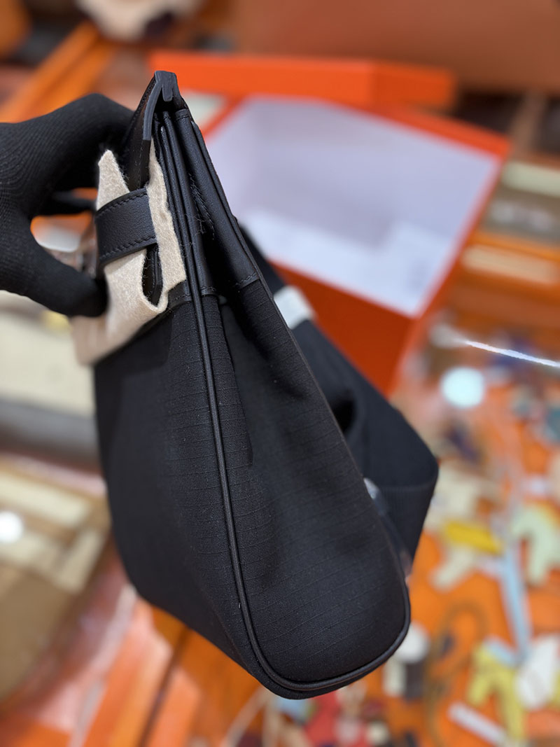エルメス アッカド PM HERMES Hac a Dos PM ブラック スイフト/トワルアッシュ シルバー金具 2634729 Hac a Dos 定価 - 画像 (7)