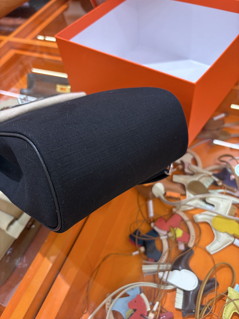 エルメス アッカド PM HERMES Hac a Dos PM ブラック スイフト/トワルアッシュ シルバー金具 2634729 Hac a Dos 定価 - 画像 (2)