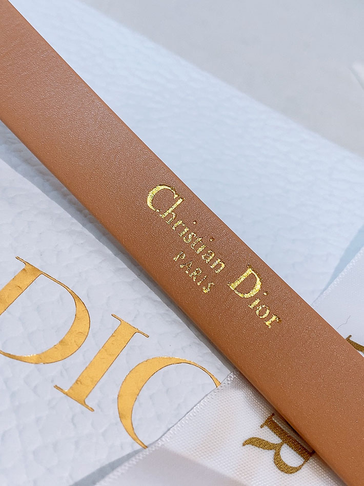 最高級ディオールスーパーコピー Dior Diorissimo Bow ベルト 15mm スムースカーフスキン 2634820 Dior ベルト アウトレット - 画像 (4)