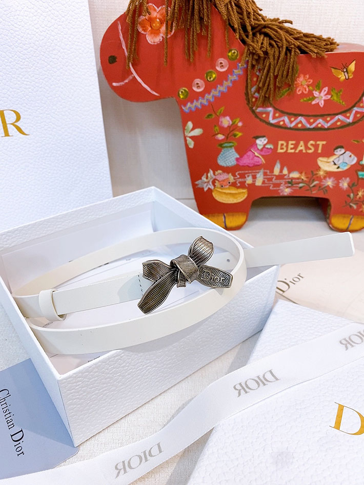 最高級ディオールスーパーコピー Dior Diorissimo Bow ベルト 15mm スムースカーフスキン 2634824 ディオール ベルト 安い - 画像 (6)