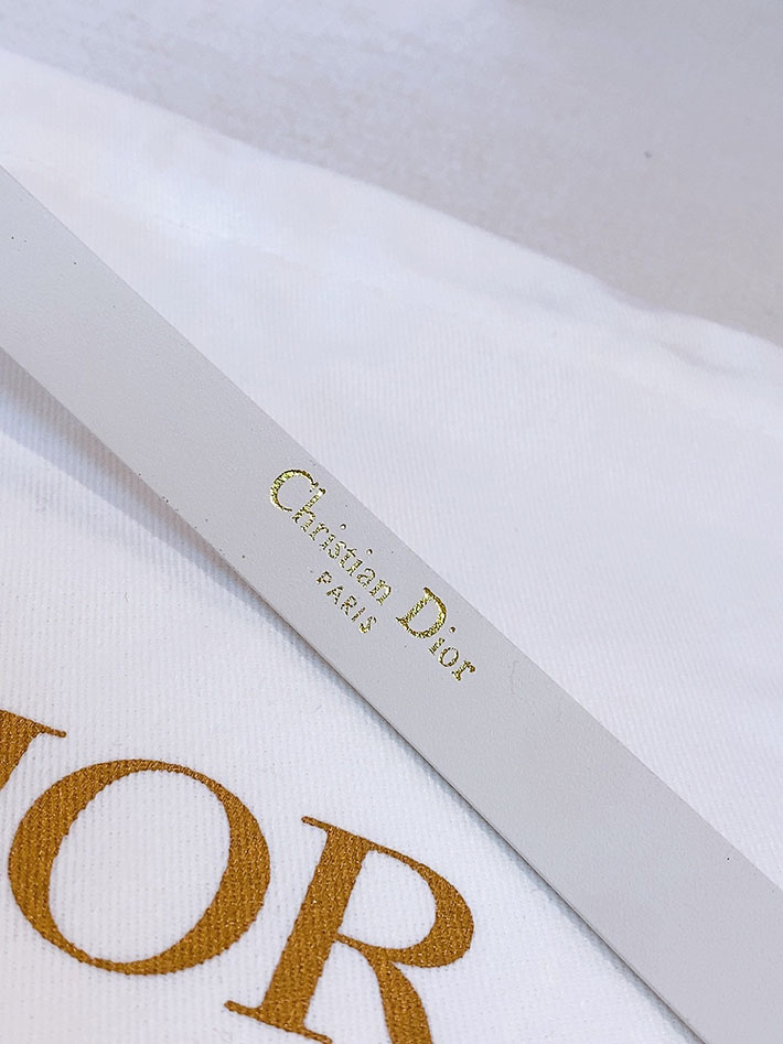 最高級ディオールスーパーコピー Dior Diorissimo Bow ベルト 15mm スムースカーフスキン 2634824 ディオール ベルト 安い - 画像 (4)
