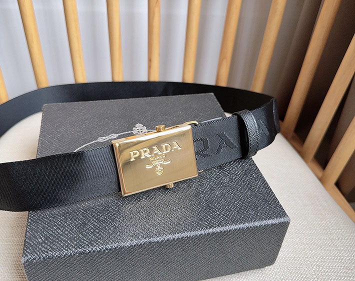 最高級プラダスーパーコピー PRADA ベルト 35mm レザー 型押し ローラーベルト ローラーバックル 2634830 プラダ ベルト メンズ アウトレット - 画像 (3)