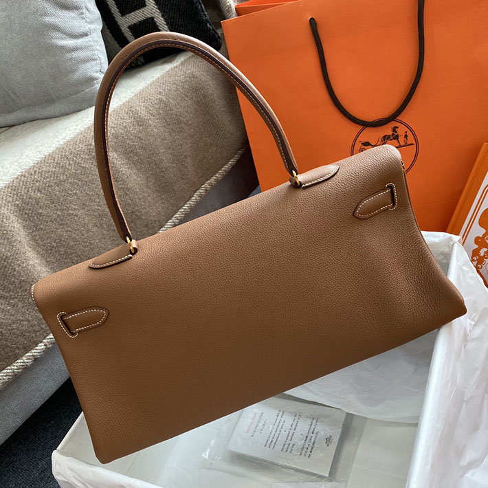 エルメスコピー通販 HERMES ショルダーケリー42 ショルダーバッグ ゴールド トゴ ゴールド金具 2634893 エルメス ショルダーケリー42 - 画像 (9)