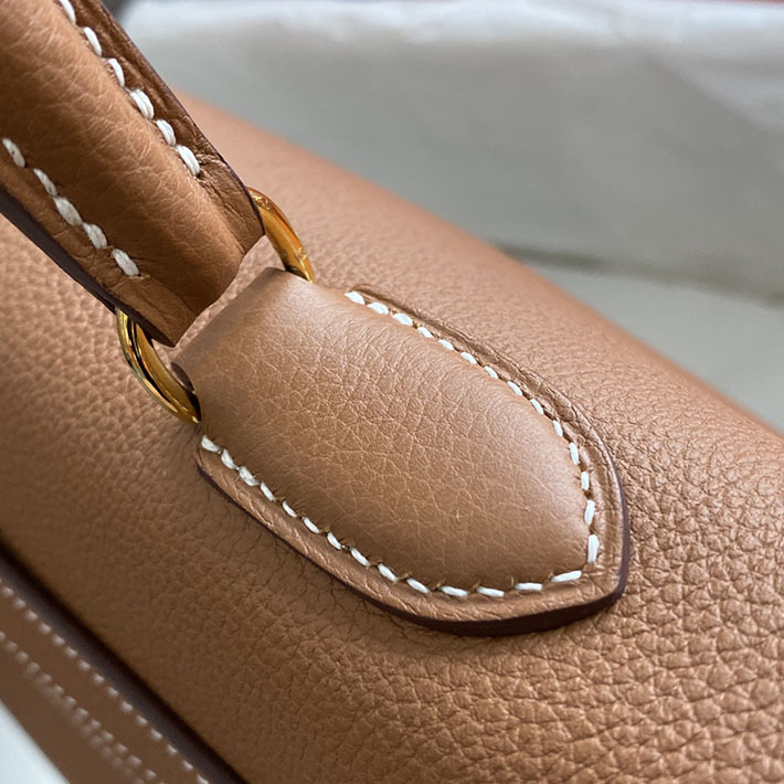エルメスコピー通販 HERMES ショルダーケリー42 ショルダーバッグ ゴールド トゴ ゴールド金具 2634893 エルメス ショルダーケリー42 - 画像 (5)