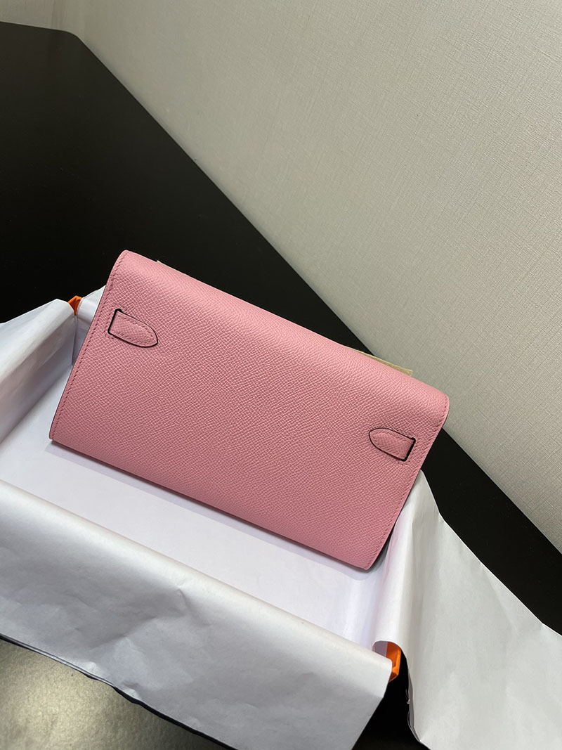 エルメス安い HERMES ケリーウォレット ロング トゥーゴー ローズコンフェッティ ヴォーエプソン ゴールド金具 2635001 ケリーウォレット ロング 定価 - 画像 (7)