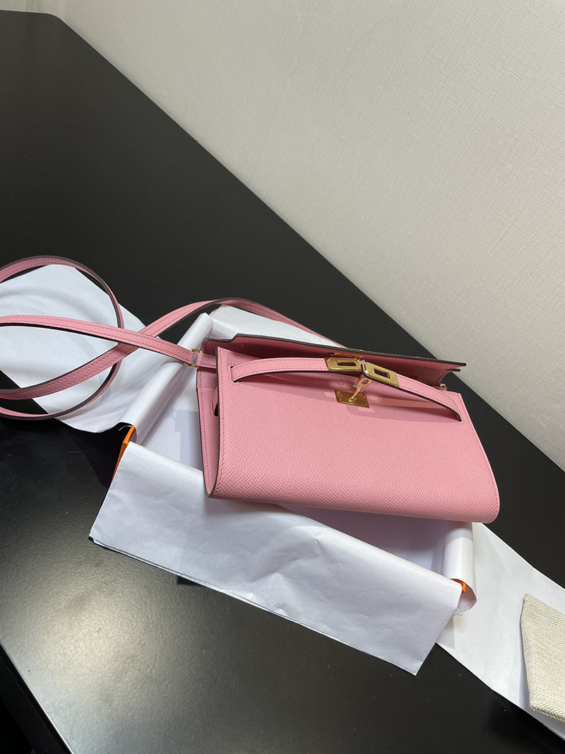エルメス安い HERMES ケリーウォレット ロング トゥーゴー ローズコンフェッティ ヴォーエプソン ゴールド金具 2635001 ケリーウォレット ロング 定価 - 画像 (6)