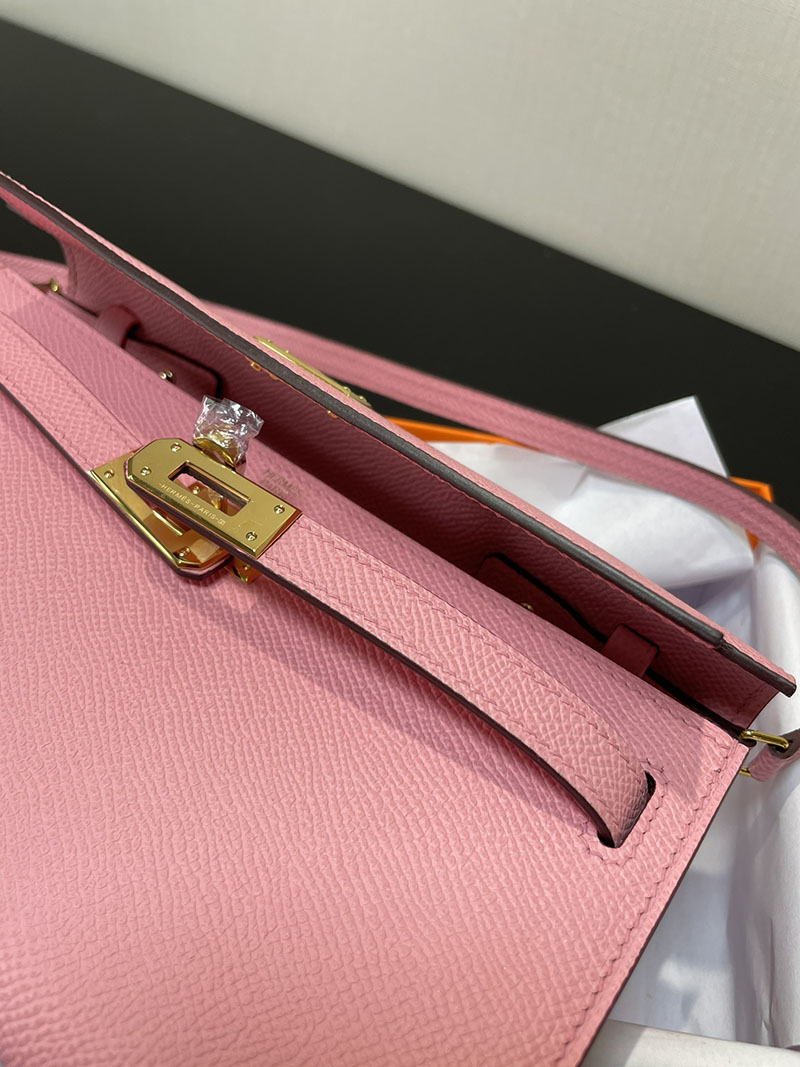 エルメス安い HERMES ケリーウォレット ロング トゥーゴー ローズコンフェッティ ヴォーエプソン ゴールド金具 2635001 ケリーウォレット ロング 定価 - 画像 (3)