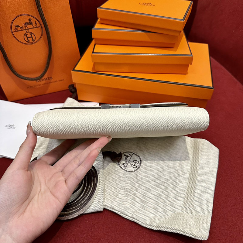 エルメス安い HERMES コンスタンスロング トゥーゴー ナタ ヴォーエプソン シルバー金具 H080201CKI2 エルメス トゥーゴー 人気 - 画像 (6)