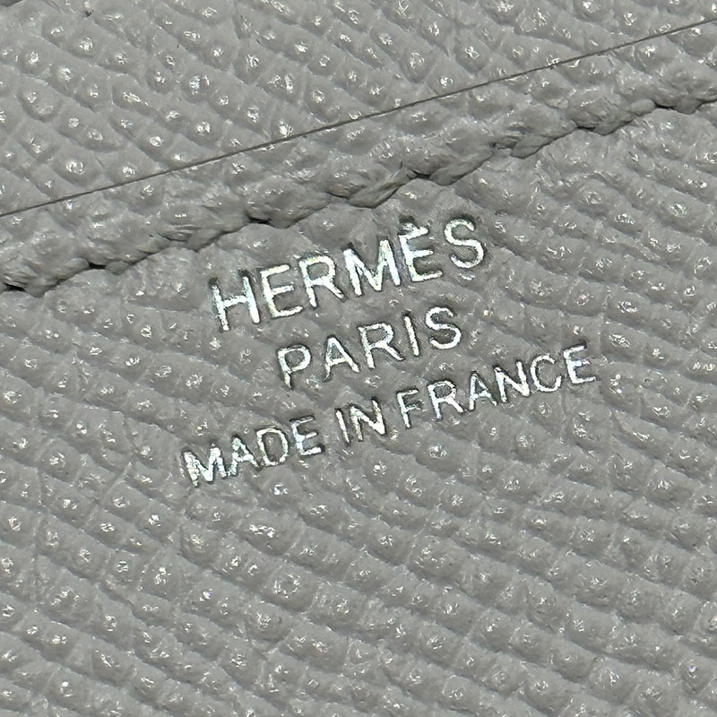エルメス安い HERMES コンスタンスロング トゥーゴー クロッカス ヴォーエプソン シルバー金具 H080201CK9W エルメス ウォレット ショルダー 定価 - 画像 (3)