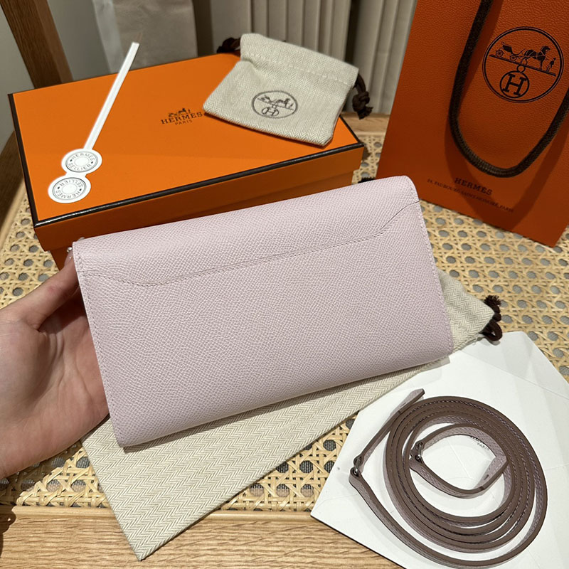 エルメス安い HERMES コンスタンスロング トゥーゴー モーヴペール ヴォーエプソン シルバー金具 H080201CK09 エルメス コンスタンス 長財布 - 画像 (9)