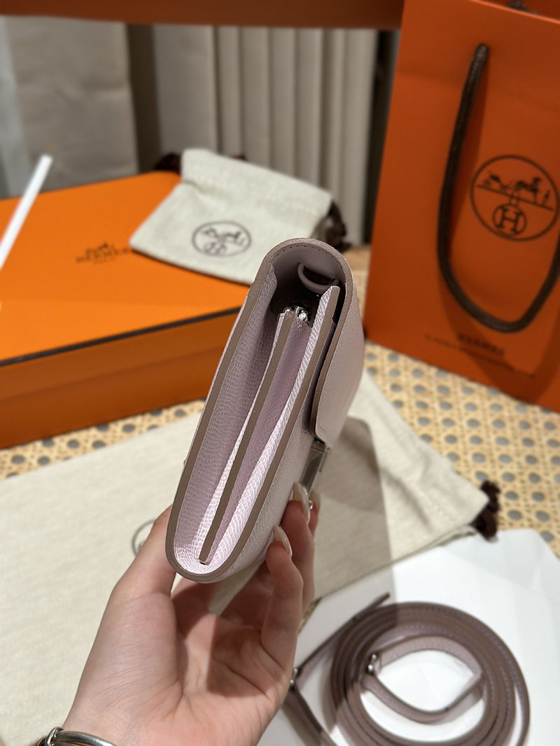 エルメス安い HERMES コンスタンスロング トゥーゴー モーヴペール ヴォーエプソン シルバー金具 H080201CK09 エルメス コンスタンス 長財布 - 画像 (7)
